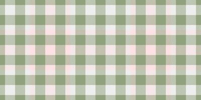 Subtle sage green and blush pink gingham pattern. Perfect for textile designs, backgrounds, or website templates. This soft, elegant check evokes feelings of comfort and serenity. vector
