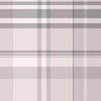 Elegant pale gray and white plaid pattern. Subtle texture and soft color palette perfect for backgrounds, textiles, or packaging design. Conveys sophistication, calmness, and understated style. vector