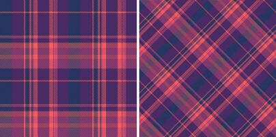 fabric textile of pattern seamless check with a tartan plaid background texture. Set in halloween colors. Oktoberfest design clothing. vector