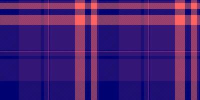Vibrant coral and navy plaid pattern. Perfect for textile design, fashion, website backgrounds, or any project needing a bold, stylish texture. vector