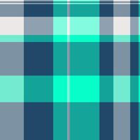 Vibrant, modern plaid pattern. Cool blues greens create a refreshing, geometric design. Perfect for textiles, backgrounds, or digital art projects. Versatile eyecatching. vector