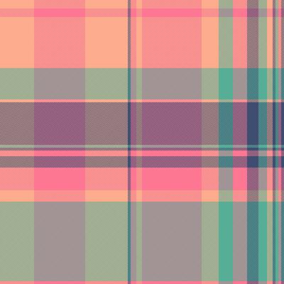 African texture seamless pattern, purity background tartan . Skill plaid check fabric textile in red and orange colors.