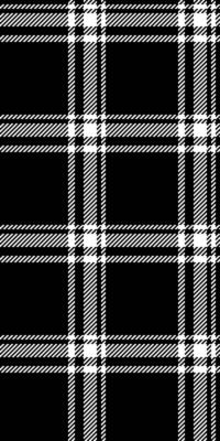 Workshop background check, yard seamless plaid texture. Wedding tartan fabric textile pattern in black and white colors.