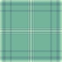 Elegant pastel green plaid pattern, perfect for textile design, fashion, or website backgrounds. Subtle texture creates a calming, sophisticated aesthetic. vector