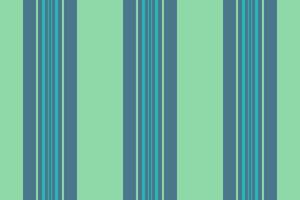 Coloured vertical seamless, scratch stripe lines texture. Tape pattern textile fabric background in cyan and teal colors. vector