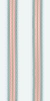 Eining lines fabric vertical, print stripe textile texture. Relebrate seamless pattern background in white and cyan colors. vector