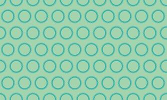 Seamless teal circle pattern. Elegant geometric design ideal for website backgrounds, textiles, or packaging. Repeating motif creates a calming, sophisticated aesthetic. vector