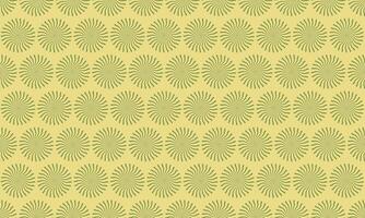 Elegant, repeating sunburst pattern in muted yellowgreen tones. Perfect for backgrounds, textiles, or website design. Evokes feelings of calm and subtle energy. vector