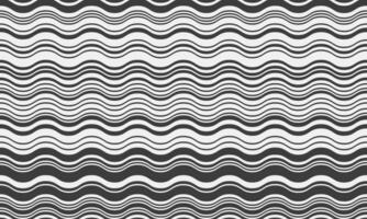 Abstract seamless wavy stripes pattern. Elegant monochrome design ideal for textile prints, website backgrounds, or modern graphic projects. Evokes fluidity, movement, and a sense of rhythm. vector