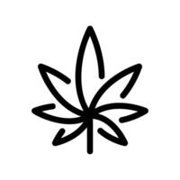 Outline of single plant leaf with characteristic serrated edge botanical icon clearly vector