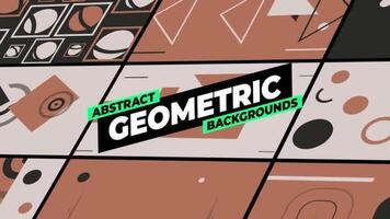 abstrato geométrico fundos para profissionais motion_graphic