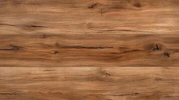 Light Brown Wooden Plank Texture with Smooth Natural Grain photo