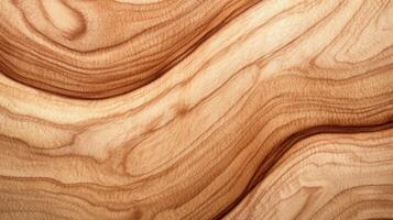 Soft Natural Oak Wood Texture with Flowing Grain photo