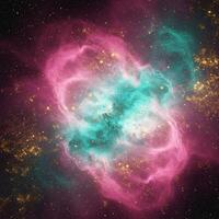 The crab nebula, a nebula in the constellation crab photo