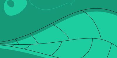 Green earth day background abstract shape, leaf pattern. Design for banner, poster, social media vector