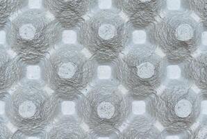 Tray from rough paper background photo