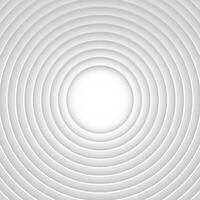 Abstract circles layers on white background vector