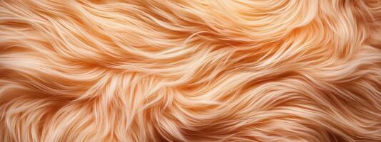 A close up of a fuzzy fur texture photo