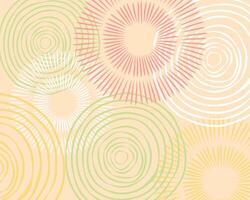 Firework burst flare circle blast rounded soft vintage pattern background layout backdrop textile print art editable vector