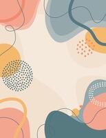 Line art background for design. Banner and cover frame background. vector
