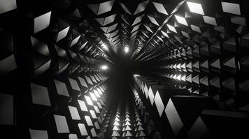 argent circulaire descente Contexte vj boucle dans 4k video