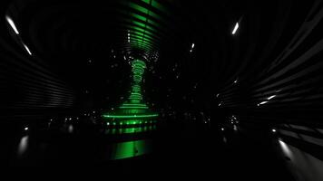 Multicolor Cyber Strobe Carousel Background VJ Loop in 4K video