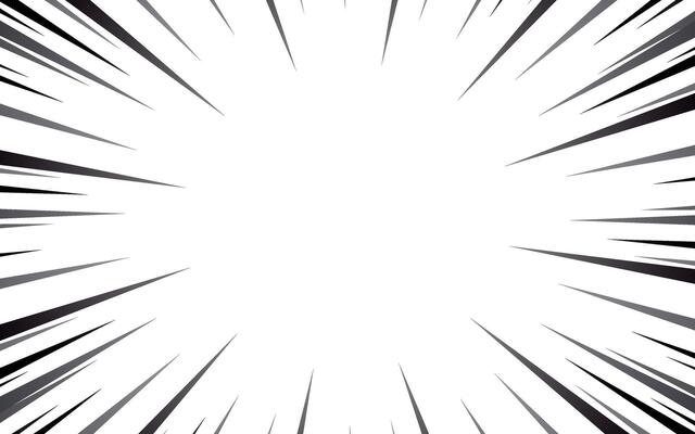 Vintage pop art superhero comic background. comic background with flash halftone pattern and circle texture. Black and white explosion background.