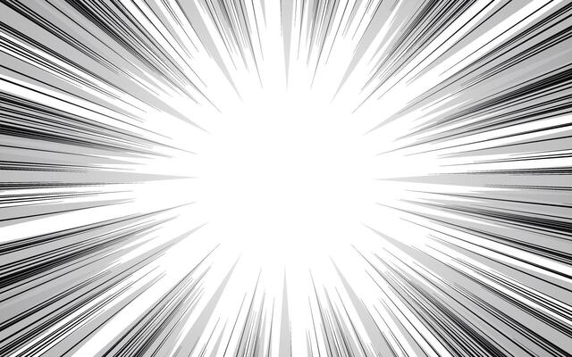 Cartoon anime action background. explosion motion effect or explosion frame.