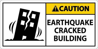 Earthquake warning signs are subtle changes that may indicate a quake is about to occur. vector