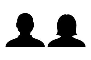 two human figures in an abstract style, devoid of facial features, symbolizing the concepts of equality and diversity vector