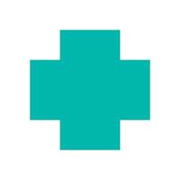 Bold Brutalist Abstract Shape. Geometric symbol of brutalism. Flat design element, modern icon, y2k aesthetic, perfect for graphic projects, decoration, and contemporary art applications. vector