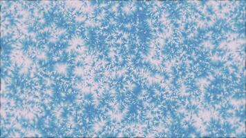 Abstract frozen effect motion background with gently moving ice flakes. Full HD and looping animation. video