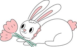spring and Easter cartoon vector