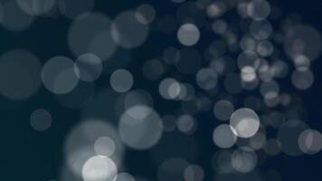 Abstract bokeh animation with gently flickering defocused bokeh light spheres. This motion background is full HD and a seamless loop. video
