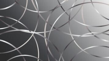 Abstract Gray Circle Lines. An elegant abstract background with silver ring patterns and a subtle texture. Perfect for creating luxurious and refined designs. vector