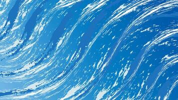 Abstract Blue Water Flow. A textured abstract background with natural blue water patterns, evoking a sense of organic beauty. Perfect for creating designs with a touch of nature. vector