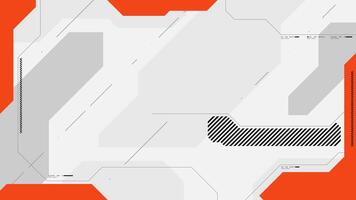 Abstract background futuristic banner cyberpunk style vector