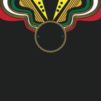 Mexican Style Decorative Pattern Design - Mexican Design vector