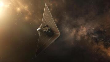 This Advanced refinery technology is being utilized for extracting regolith from asteroids in space. photo