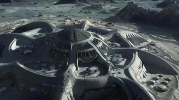 The advanced facility is designed for asteroid regolith extraction and processing in space. photo