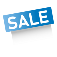 Sale Banner Blue png
