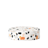 Terrazzo pattern product display stand platform for product showcase png