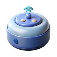 serene abstract Internet of Things IoT sensor device premium png