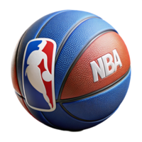 iconic mid-century Basketball, NBA official, NO BACKGROUND with Transparent Background. top-tier png