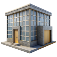 radiant distinctive Brutalist concrete building facade texture, NO BACKGROUND with Transparent Background. png