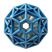stunning standout A stylized geometric pattern. NO BACKGROUND with Transparent Background. png