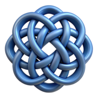 iconic surreal An intricate Celtic knot design. NO BACKGROUND with Transparent Background. elite png