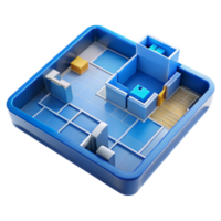 hypnotic acclaimed Blueprint of a floor plan NO BACKGROUND with Transparent Background. png