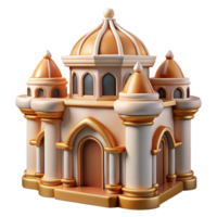 radiant baroque Art Nouveau building decorative tile, NO BACKGROUND with Transparent Background. original png