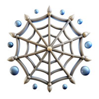 unparalleled abstract Spider web with dew drops NO BACKGROUND with Transparent Background. genuine png